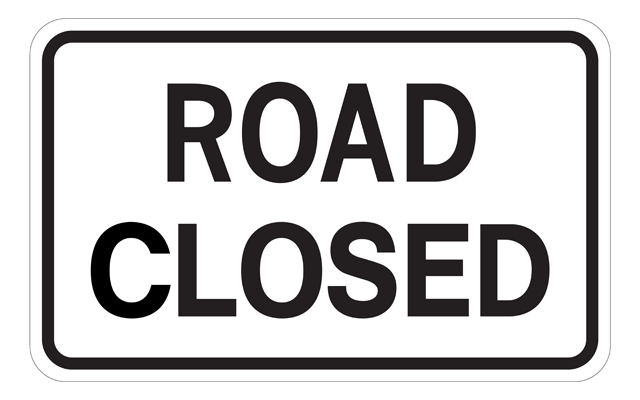 Three Harrison County Road Closures Scheduled This Week