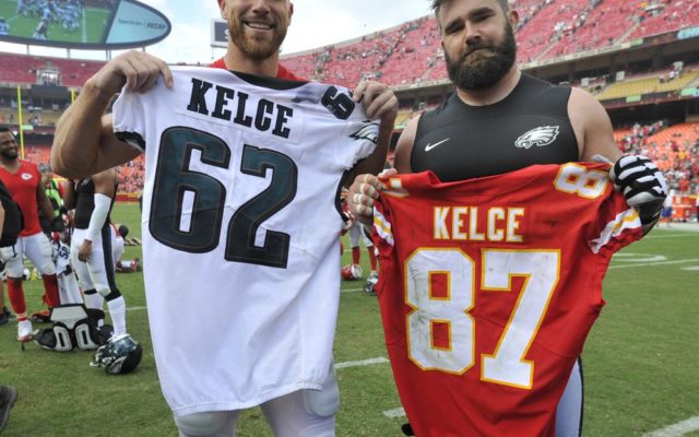 Kelce Brothers Face Off when the Chiefs Visit the Eagles