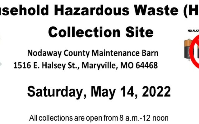 Household Hazardous Waste Collection Scheduled in Maryville