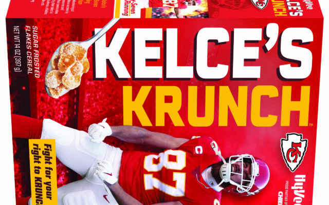 Hy-Vee And Travis Kelce Introduce Kelce’s Krunch