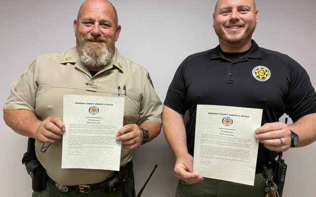 Nodaway County Officers Recognized for Life-Saving Actions