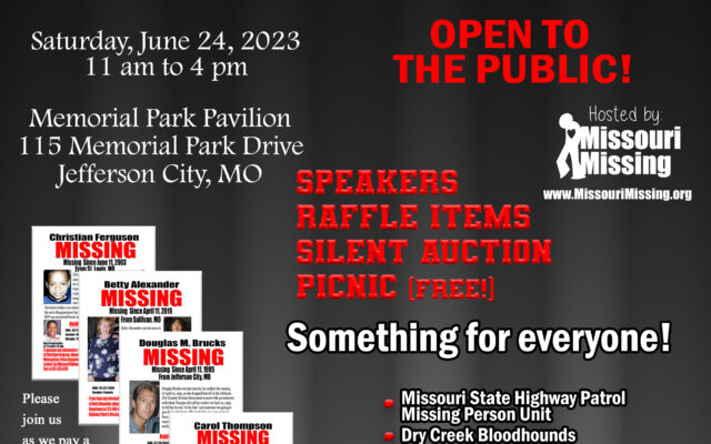 Missing Persons Awareness Begin Recognized At Jefferson City Event
