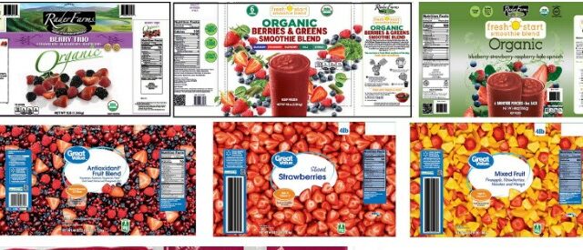 Recalls Issued for Frozen Strawberries Sold at Walmart