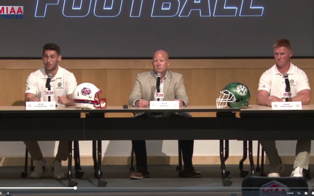 Northwest Coach And Players Preview Season At MIAA Football Media Day