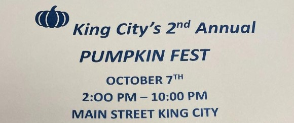 <h1 class="tribe-events-single-event-title">King City’s 2nd Annual Pumpkin Fest</h1>